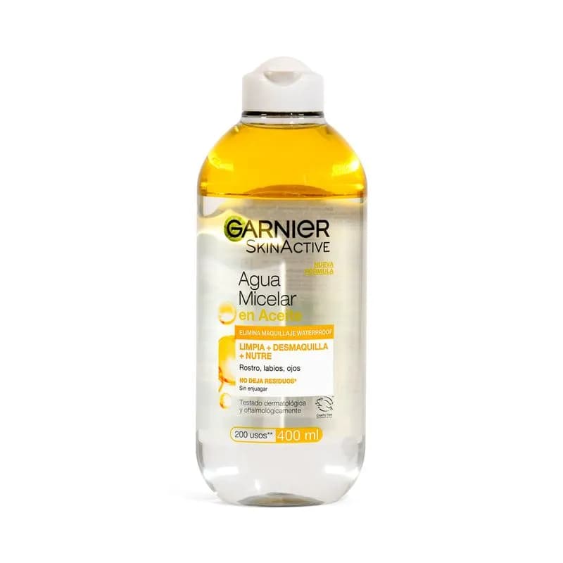 AGUA MICELAR EN ACEITE GARNIER