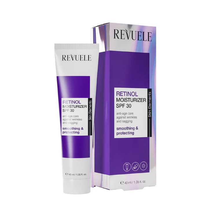 CREMA HIDRATANTE CON RETINOL REVUELE SPF 30