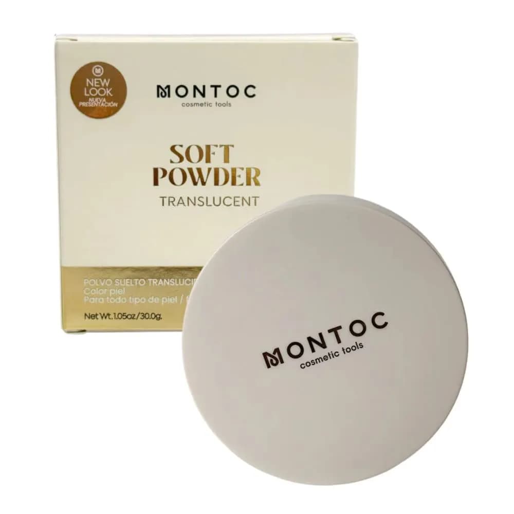 POLVO SOFT POWDER TRANSLUCENT 30G MONTOC