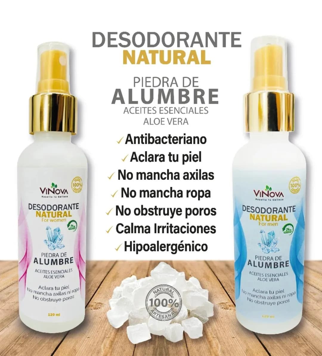 DESODORANTE NATRAL PIEDRA DE ALUMBRE