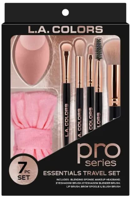 PRO SERIES ESSENTIALS TRAVEL SET X7 L.A. COLORS