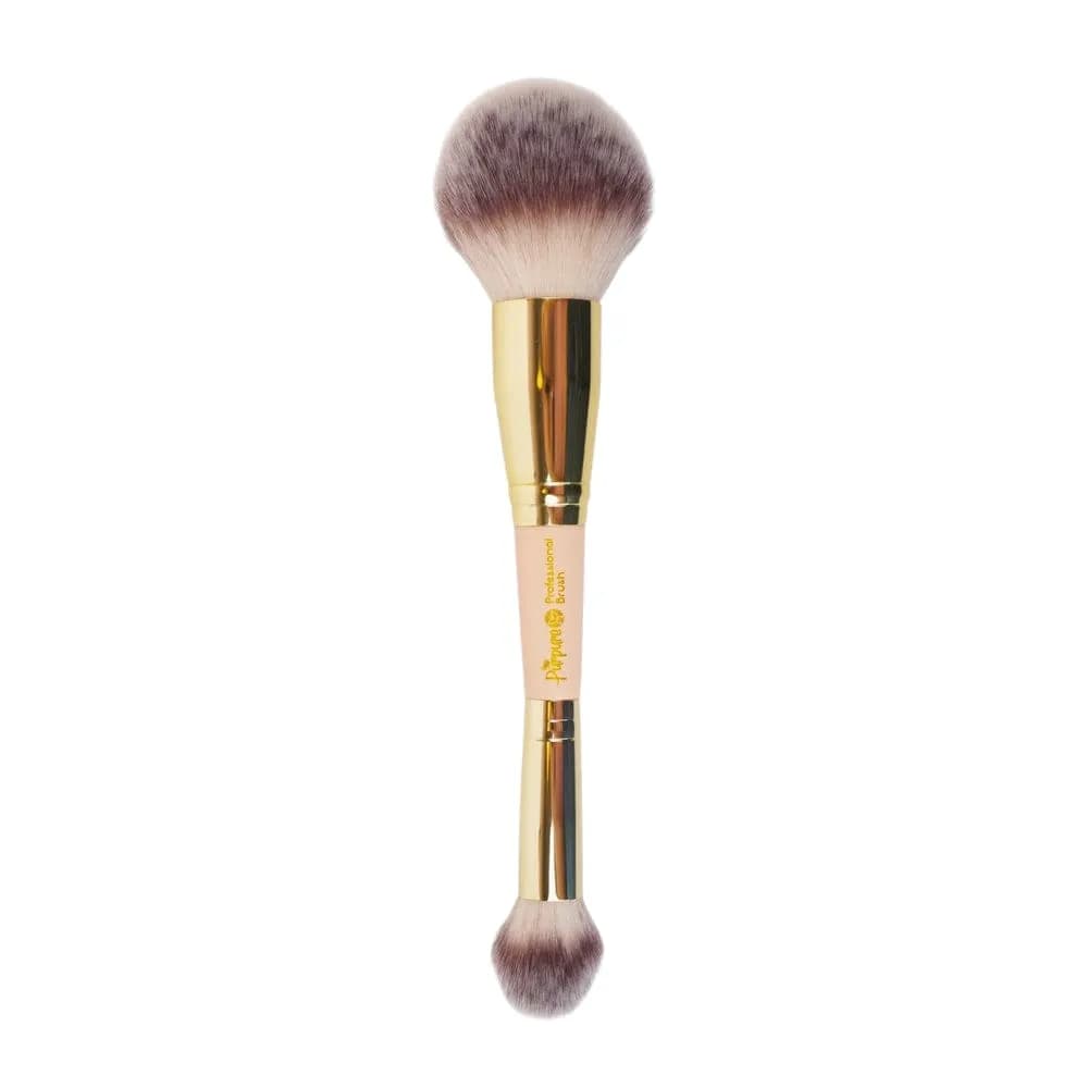 BROCHA DOBLE POLVOS - ILUMINADOR PURPURE